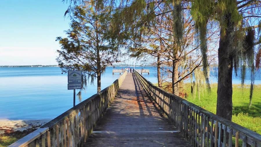 Lake Minneola in Clermont, Florida